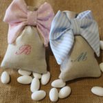 Sacchetto Confetti Personalizzato Ricamato