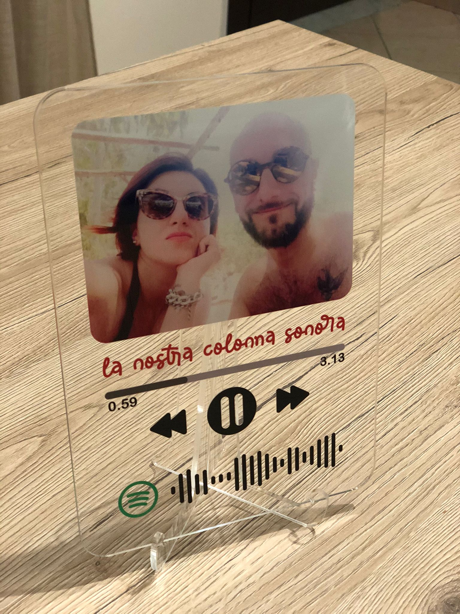 Targa Musicale con Foto