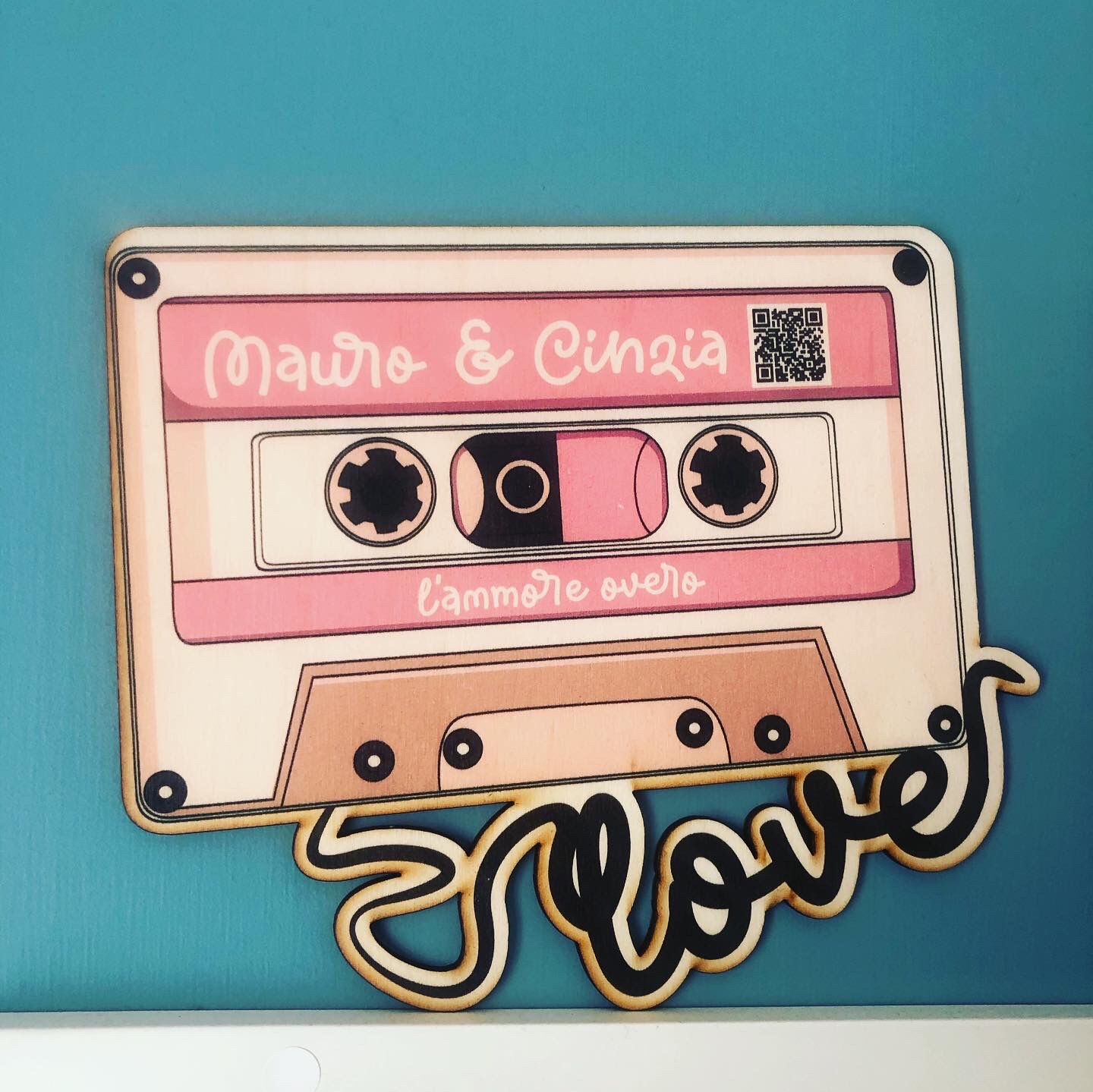 Musicassetta Vintage Personalizzata Musicassetta Vintage Personalizzata