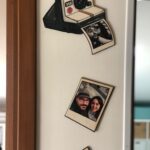 Foto legno in stile Polaroid