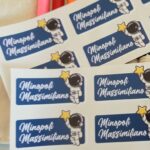 Etichette scuola in pvc