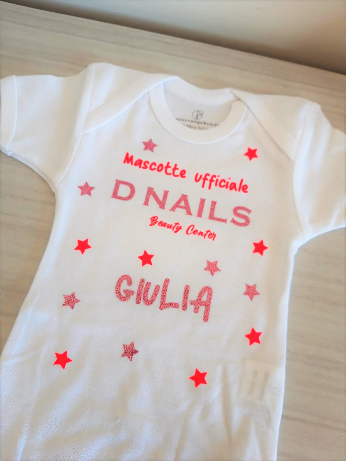 Body neonato personalizzato