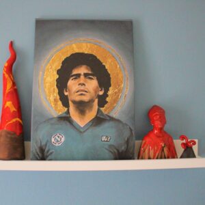 Stampa su tela Maradona