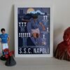 Stampa celebrativa Calcio Napoli