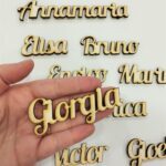 Segnaposto Nomi in legno